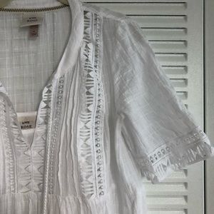 White Flowy Dress | Knox Rose